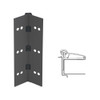 045XY-315AN-95-TF IVES Adjustable Half Surface Continuous Geared Hinges with Thread Forming Screws in Anodized Black