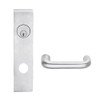 L9456L-03L-626 Schlage L Series Less Cylinder Corridor with Deadbolt Commercial Mortise Lock with 03 Cast Lever Design in Satin Chrome