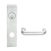 L9456L-03L-619 Schlage L Series Less Cylinder Corridor with Deadbolt Commercial Mortise Lock with 03 Cast Lever Design in Satin Nickel