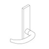 L9456L-17L-626, Schlage Corridor with Deadbolt, Mortise Lock, 17 Lever, L Escutcheon, Less Cylinder, Satin Chrome Finish