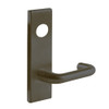 L9070BD-03N-613 Schlage L Series Classroom Commercial Mortise Lock with 03 Cast Lever Design Prepped for SFIC in Oil Rubbed Bronze