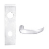 L9080BD-17N-625 Schlage L Series Storeroom Commercial Mortise Lock with 17 Cast Lever Design Prepped for SFIC in Bright Chrome