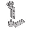 7212V-TOP-US26-LH IVES 7212 3/4" Offset Top Pivot Jamb Mount in Bright Chrome