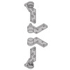 7212V-SET-US10B-RH IVES 7212 3/4" Offset Tap & Bottom Pivot Jamb Mount in Oil Rubbed Bronze