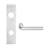 L9080BD-02L-626 Schlage L Series Storeroom Commercial Mortise Lock with 02 Cast Lever Design Prepped for SFIC in Satin Chrome