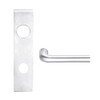 L9080BD-02L-625 Schlage L Series Storeroom Commercial Mortise Lock with 02 Cast Lever Design Prepped for SFIC in Bright Chrome
