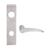 L9080BD-12L-630-RH Schlage L Series Storeroom Commercial Mortise Lock with 12 Cast Lever Design Prepped for SFIC in Satin Stainless Steel