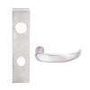 L9080BD-17L-629 Schlage L Series Storeroom Commercial Mortise Lock with 17 Cast Lever Design Prepped for SFIC in Bright Stainless Steel
