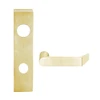 L9050J-06L-606 Schlage L Series Entrance Commercial Mortise Lock with 06 Cast Lever Design Prepped for FSIC in Satin Brass