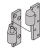 7230F-INT-SP28-RH IVES Fire Rated 7230F 3/4" Offset Intermediate Pivot in Sprayed Aluminum