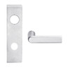 L9480L-01N-626 Schlage L Series Less Cylinder Storeroom with Deadbolt Commercial Mortise Lock with 01 Cast Lever Design in Satin Chrome