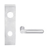 L9480L-18N-626 Schlage L Series Less Cylinder Storeroom with Deadbolt Commercial Mortise Lock with 18 Cast Lever Design in Satin Chrome