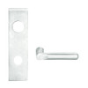 L9480L-18N-619 Schlage L Series Less Cylinder Storeroom with Deadbolt Commercial Mortise Lock with 18 Cast Lever Design in Satin Nickel