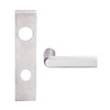 L9082L-01L-629 Schlage L Series Less Cylinder Institution Commercial Mortise Lock with 01 Cast Lever Design in Bright Stainless Steel