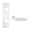 L9456BD-18N-625 Schlage L Series Corridor with Deadbolt Commercial Mortise Lock with 18 Cast Lever Design Prepped for SFIC in Bright Chrome