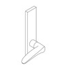 L9456BD-12N-630-LH, Schlage Corridor with Deadbolt, Mortise Lock, 12 Lever, N Escutcheon, SFIC Prep, Satin Stainless Steel Finish