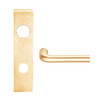 L9456BD-02L-612 Schlage L Series Corridor with Deadbolt Commercial Mortise Lock with 02 Cast Lever Design Prepped for SFIC in Satin Bronze