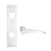 L9456BD-12L-625-LH Schlage L Series Corridor with Deadbolt Commercial Mortise Lock with 12 Cast Lever Design Prepped for SFIC in Bright Chrome