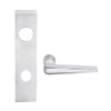 L9456J-05L-626 Schlage L Series Corridor with Deadbolt Commercial Mortise Lock with 05 Cast Lever Design Prepped for FSIC in Satin Chrome