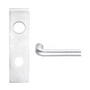 L9453BD-02N-625 Schlage L Series Entrance with Deadbolt Commercial Mortise Lock with 02 Cast Lever Prepped for SFIC in Bright Chrome