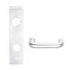 L9453BD-03L-625 Schlage L Series Entrance with Deadbolt Commercial Mortise Lock with 03 Cast Lever Prepped for SFIC in Bright Chrome