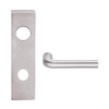 L9453J-02N-630 Schlage L Series Entrance with Deadbolt Commercial Mortise Lock with 02 Cast Lever Prepped for FSIC in Satin Stainless Steel