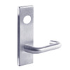 L9480BD-03N-626 Schlage L Series Storeroom with Deadbolt Commercial Mortise Lock with 03 Cast Lever Prepped for SFIC in Satin Chrome