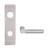 L9480BD-18N-630 Schlage L Series Storeroom with Deadbolt Commercial Mortise Lock with 18 Cast Lever Prepped for SFIC in Satin Stainless Steel