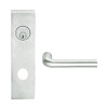 L9082P-02N-619 Schlage L Series Institution Commercial Mortise Lock with 02 Cast Lever Design in Satin Nickel