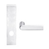 L9025-01L-625 Schlage L Series Exit Commercial Mortise Lock with 01 Cast Lever Design in Bright Chrome