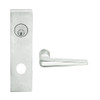 L9026P-05N-619 Schlage L Series Exit Lock with Cylinder Commercial Mortise Lock with 05 Cast Lever Design in Satin Nickel