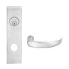 L9026P-17N-626 Schlage L Series Exit Lock with Cylinder Commercial Mortise Lock with 17 Cast Lever Design in Satin Chrome