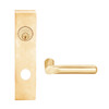 L9026P-18L-612 Schlage L Series Exit Lock with Cylinder Commercial Mortise Lock with 18 Cast Lever Design in Satin Bronze