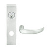 L9026P-17L-619 Schlage L Series Exit Lock with Cylinder Commercial Mortise Lock with 17 Cast Lever Design in Satin Nickel