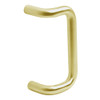 8190HD-8-US4 IVES 1" Round 90 Degree Offset Door 8" Pull in Satin Brass