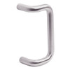 8190HD-8-US32D IVES 1" Round 90 Degree Offset Door 8" Pull in Satin Stainless Steel