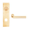 L9026L-02N-612 Schlage L Series Less Cylinder Exit Lock with Cylinder Commercial Mortise Lock with 02 Cast Lever Design in Satin Bronze