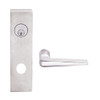 L9026L-05N-629 Schlage L Series Less Cylinder Exit Lock with Cylinder Commercial Mortise Lock with 05 Cast Lever Design in Bright Stainless Steel