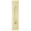 8302-6-US4-4x16 IVES Architectural Door Trim 4x16 Inch Pull Plate in Satin Brass