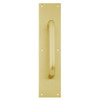 8303-10-US4-4x16 IVES Architectural Door Trim 4x16 Inch Pull Plate in Satin Brass