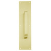 8305-6-US4-4x16 IVES Architectural Door Trim 4x16 Inch Pull Plate in Satin Brass