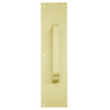 8305-6-US4-4x16 IVES Architectural Door Trim 4x16 Inch Pull Plate in Satin Brass