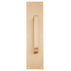 8305-8-US10-3-5x15 IVES Architectural Door Trim 3.5x15 Inch Pull Plate in Satin Bronze