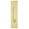8305-8-US4-4x16 IVES Architectural Door Trim 4x16 Inch Pull Plate in Satin Brass