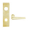 L9050R-05N-606 Schlage L Series Entrance Commercial Mortise Lock with 05 Cast Lever Design and Full Size Core in Satin Brass