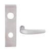 L9050R-07N-630 Schlage L Series Entrance Commercial Mortise Lock with 07 Cast Lever Design and Full Size Core in Satin Stainless Steel