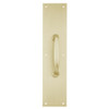 8311-5-US4-3-5x15 IVES Architectural Door Trim 3.5x15 Inch Pull Plate in Satin Brass