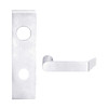L9080R-06N-625 Schlage L Series Storeroom Commercial Mortise Lock with 06 Cast Lever Design and Full Size Core in Bright Chrome
