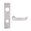 L9080R-06L-630 Schlage L Series Storeroom Commercial Mortise Lock with 06 Cast Lever Design and Full Size Core in Satin Stainless Steel