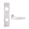 L9453R-07L-629 Schlage L Series Entrance with Deadbolt Commercial Mortise Lock with 07 Cast Lever and Full Size Core in Bright Stainless Steel